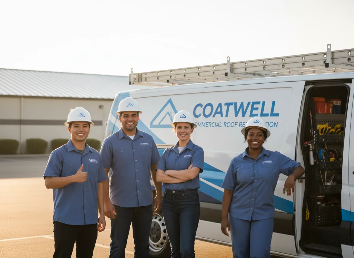 Commercial roof coating company in Harvard, IL